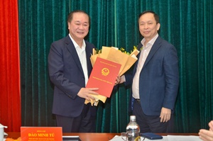 Ông Trịnh Quang Khải - Phó Tổng biên tập được giao phụ trách điều hành công việc của Thời báo Ngân hàng